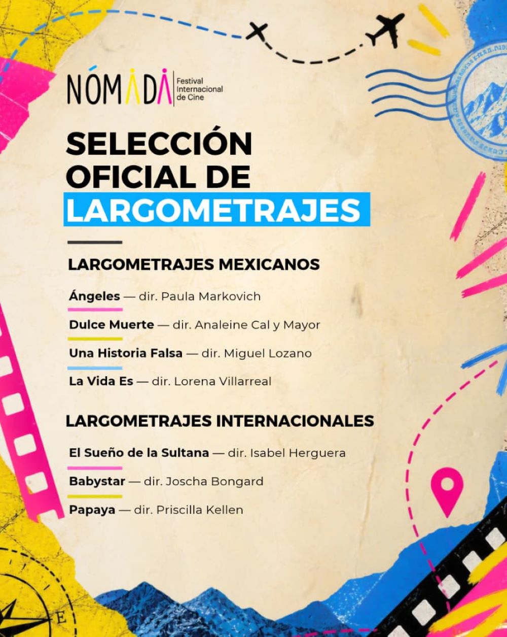 Festival Nómada revela la selección oficial de su primera edición Festival Nómada revela la selección oficial de su primera edición
